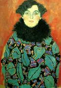 Gustav Klimt portratt av johanna staude Germany oil painting artist